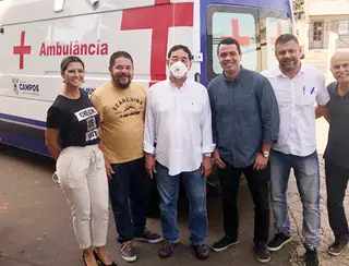 Hospital Ferreira Machado recebe UTI móvel para transporte seguro de pacientes
