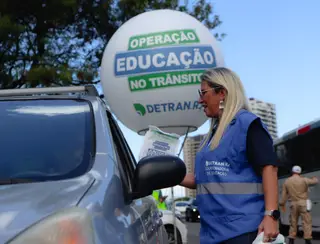 Detran.RJ faz campanha de Educação para o Trânsito no Maio Amarelo