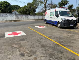 Hospital Ferreira Machado implementa nova sinalização para ambulâncias