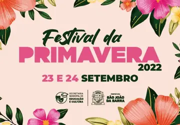 Prefeitura divulga programação do Festival da Primavera