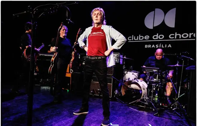 Paul McCartney transforma Clube do Choro, em Brasília, no Cavern Club